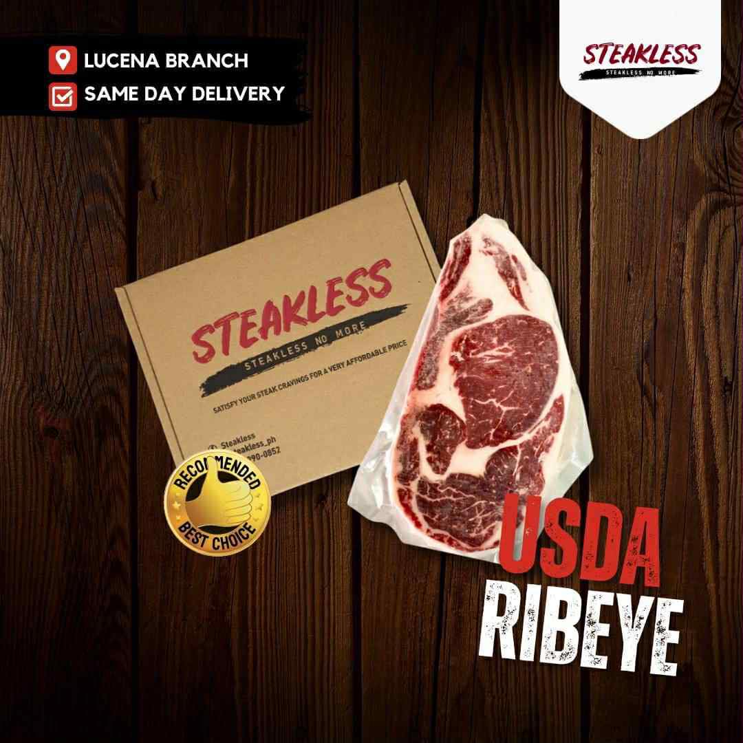 Premium USDA Ribeye Steak - Steakless Lucena