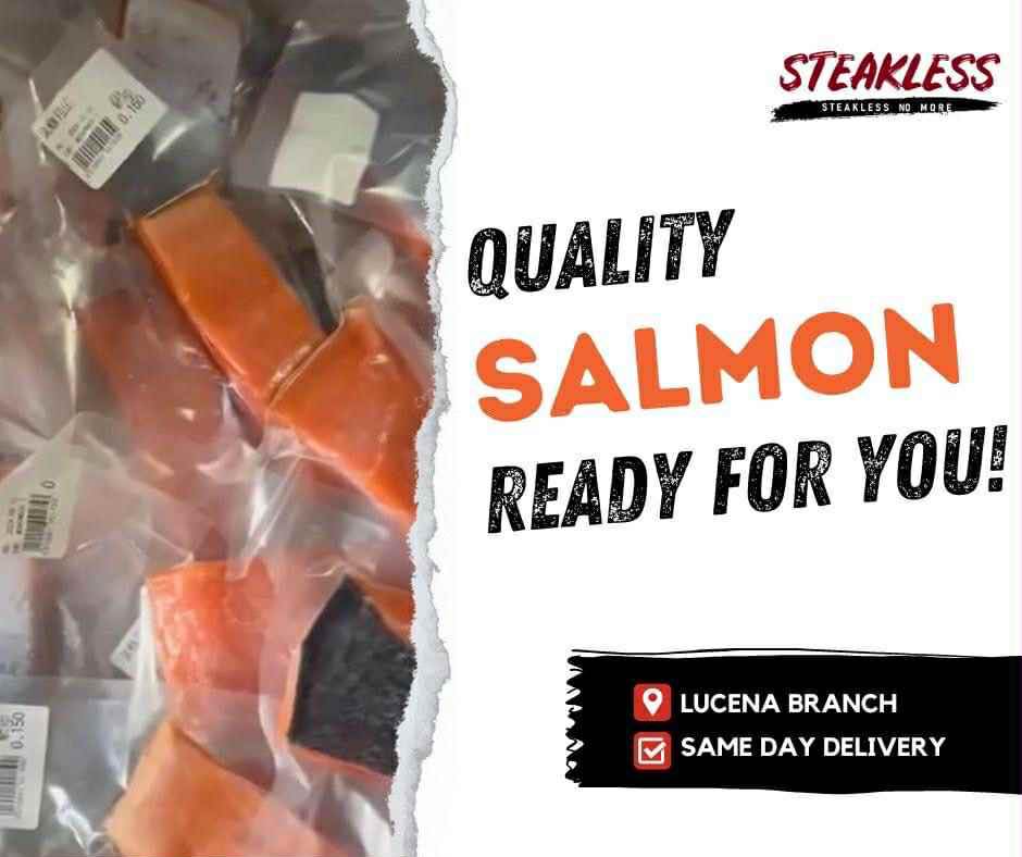 Frozen Salmon Fillet - Steakless Lucena